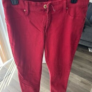 Blank NYC Women’s Jeans Straight Leg Red Size 31